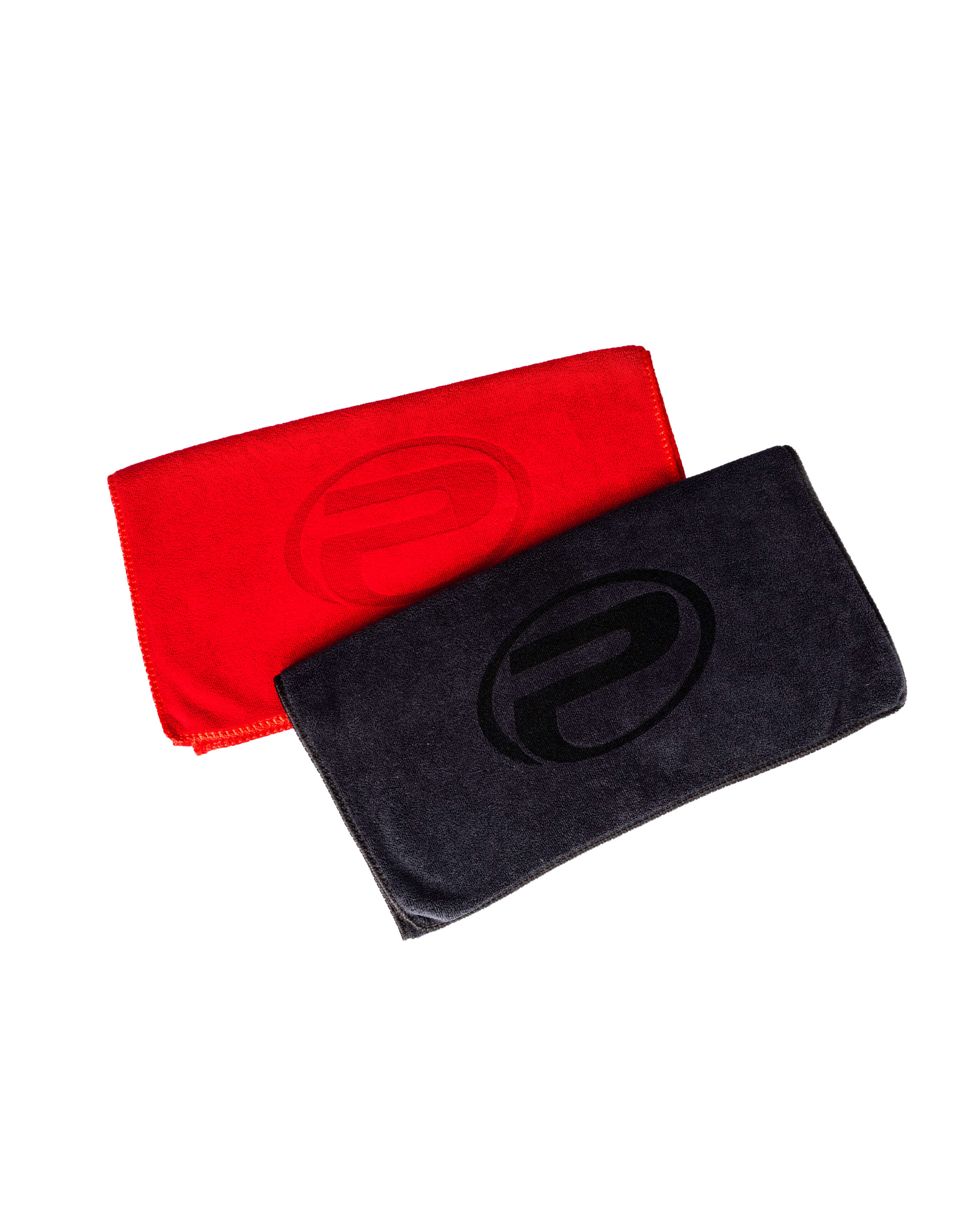 Serviettes d’entraînement ProGym rouge et noire