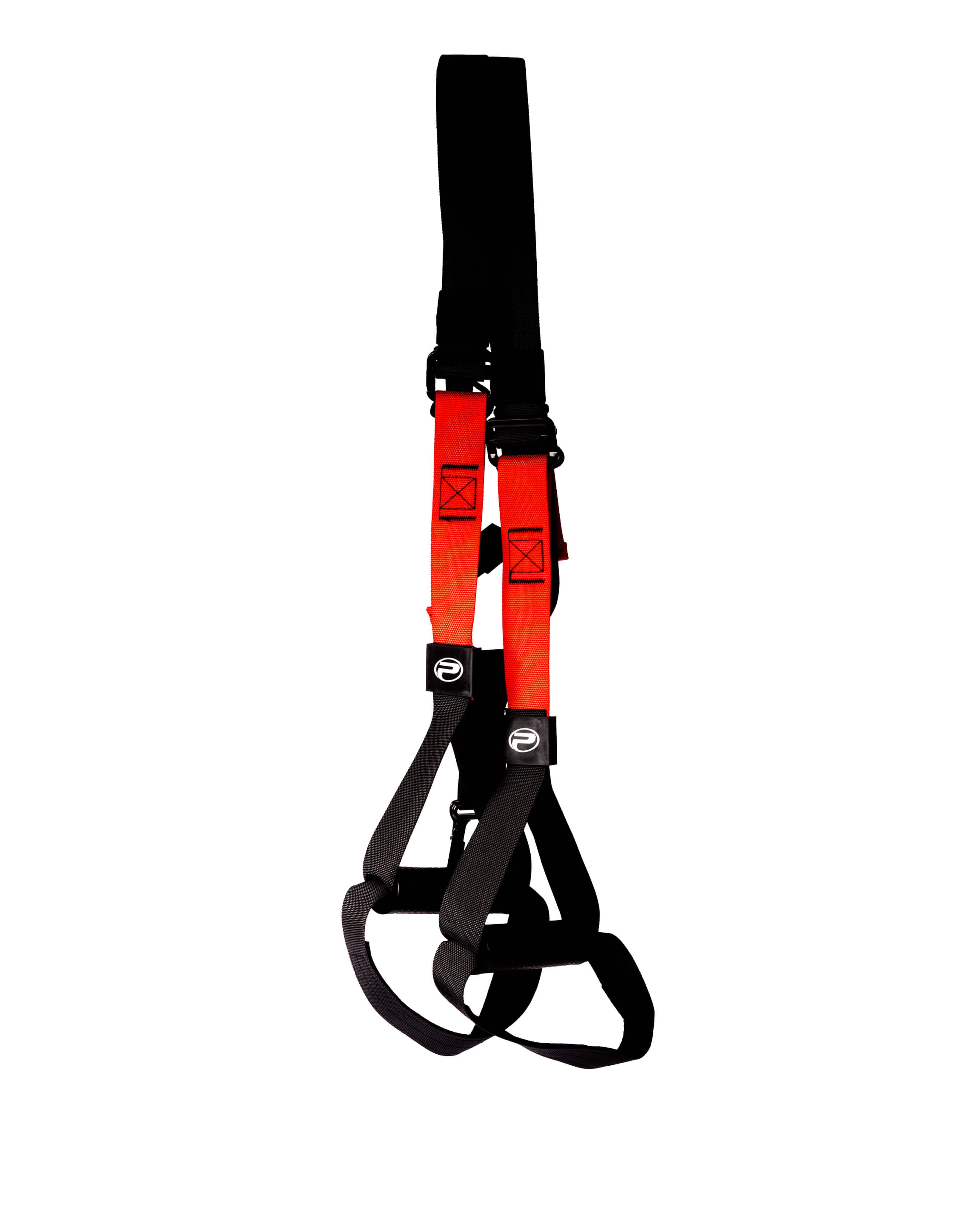 Sangles d’entraînement en suspension TRX ProGym rouge et noir