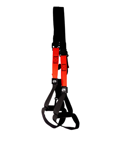 Sangles d’entraînement en suspension TRX ProGym rouge et noir